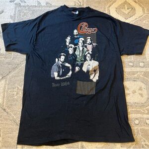 Vintage Chicago Band Tour Tee 1984